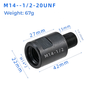 Adaptateur pour meuleuse d'angle M14 femelle vers 5/8-11 / M10 mâle, adaptateurs convertisseurs pour meuleuse d'angle, connecteur d'interface, adaptateur de filetage