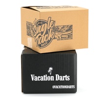 Boîte en carton ondulé RSC avec logo personnalisé imprimé pour chapeaux, casquettes, vêtements, emballage d'expédition e-commerce
