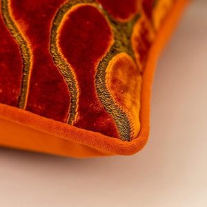 Housse de coussin carrée en velours, douce pour la peau, design haut de gamme pour fêtes, idéale pour la maison, l'hôtel, la chambre nordique – Vente en gros - Product Image 4