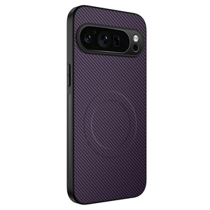 Fashion Carbon <strong>Fiber</strong> Pattern Magnetic Phone Case for <strong>Google</strong> Pixel 10 Pro 9 Pro 9A 8A Shockproof Mobile Phone Cover - Product Image 4