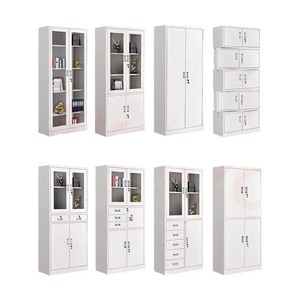 Armoire <span class=keywords><strong>de</strong></span> classement métallique moderne à 2 portes battantes pour écoles et hôpitaux, en acier, pour <span class=keywords><strong>bureau</strong></span> - Product Image 6