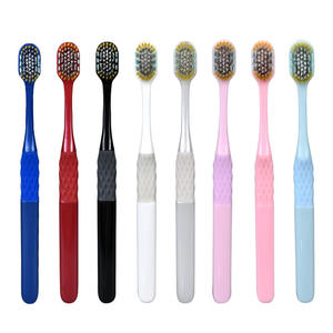 Brosse à dents personnalisée Sanfeng, poils larges et doux, design 3D pour réduire la pression, pour usage domestique, adulte - Product Image 4