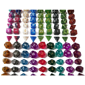Nhà Máy Bán buôn Mini RPG <span class=keywords><strong>Dice</strong></span> <span class=keywords><strong>Set</strong></span> D4/D6/D8/<span class=keywords><strong>D10</strong></span>/D %/D12/D20 đa diện nhựa <span class=keywords><strong>DICE</strong></span> - Product Image 2