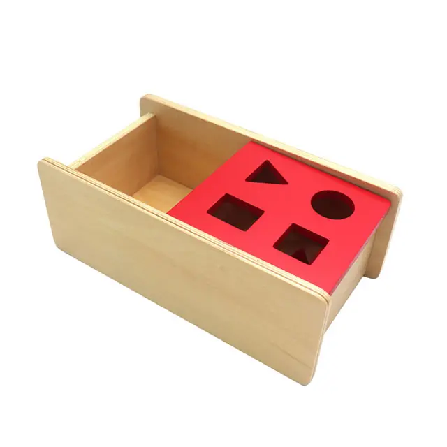 Jouets en bois montessori pour les tout-petits, boîte avec plateau stable, offre spéciale Amazon