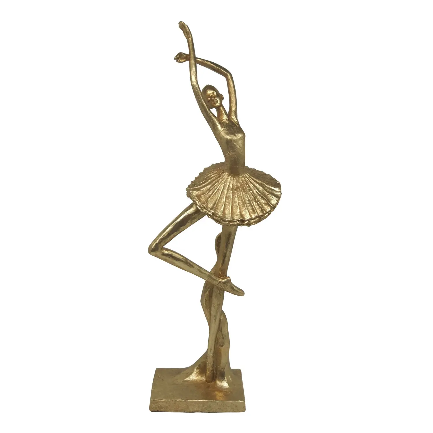 Made by hand chinese traditional craft the Elegant Resin dancing ballerina sculpture for home decoration