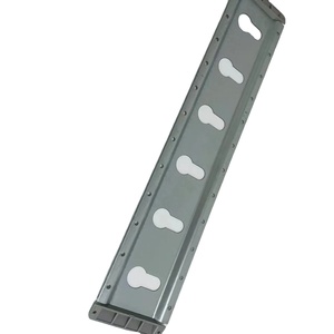 Riel de anclaje tipo Keyhole con orificios de sujeción E Track horizontal para camión y remolque, con zincado - Product Image 2