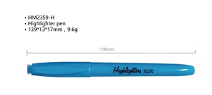 Mini Marcador Fluorescente Ecológico, Diseño Clásico Permanente, 6 Colores, Punta de Bala, Modelo YG0009, Hecho en China, ZHE - Product Image 4