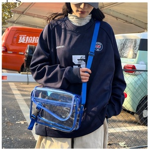 Gameday PVC <b>Clear</b> <b>Bag</b> for Concerts Sports Festivals Stadium Events Approved Transparent Crossbody Purse Messenger <b>Bags</b> D-031 - Product Image 2
