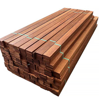 Plancher en bois massif Merbau / Teak