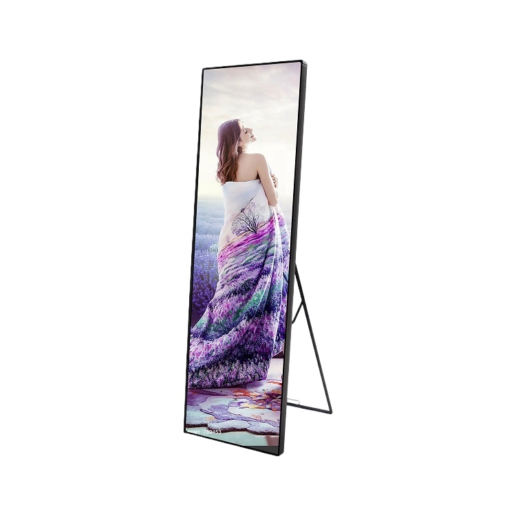 muenled P2.5 Indoor Mirror LED Advertising Signage Poster Display