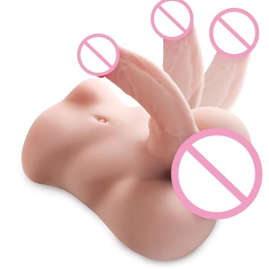 Dildo de torso para masturbación, masajeador de material TPE 100% impermeable, tacto suave, juguete sexual para adultos - Product Image 3