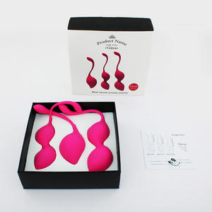 Allmay Silicone Cone Balls Set 3 Vibradores de entrenamiento del suelo pélvico Love Balls para ejercicio del suelo pélvico - Product Image 5