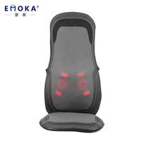 Coussin de massage du dos électrique Shiatsu Siège de voiture chauffant et vibrant thermo chaud pour le corps