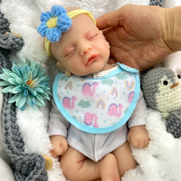 Poupée Reborn en Silicone de Qualité Artistique pour Bébés, 12/18 Pouces, Taille et Poids Réels 1:1, Caractéristiques Faciales 3D pour Artistes Reborn Professionnels