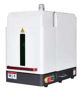 Machine di marcatura laser in fibra JPT Mopa M7 20W 30W 60W 100W completamente chiusa per plastic acciaio inox alluminio