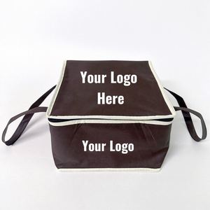 Reusable Thermal <b>Carrier</b> Cooler Bag Aluminum Foil Nonwoven Fabric for Bakery Insulation Chocolate <b>Cake</b> Delivery Cooler Bag - Product Image 6