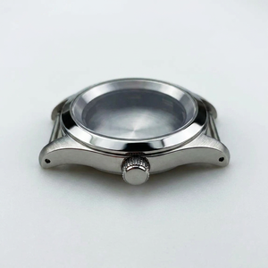 Boîtier <span class=keywords><strong>de</strong></span> <span class=keywords><strong>montre</strong></span> OEM ODM personnalisé en acier inoxydable 316L, ultra fin 38 mm (9,15 mm), pour mouvement mécanique Miyota 9015 90S5 9039, boîtier DIY - Product Image 1