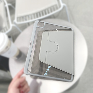 Housse en acrylique à rotation de 360 degrés personnalisée pour <span class=keywords><strong>iPad</strong></span> 11th 2025 <span class=keywords><strong>Air</strong></span> 11 13 pouces 2025 M3 <span class=keywords><strong>Air</strong></span> 2024 <span class=keywords><strong>Air</strong></span> <span class=keywords><strong>4</strong></span>/5/6-<span class=keywords><strong>avec</strong></span> fente pour stylo - Product Image 6