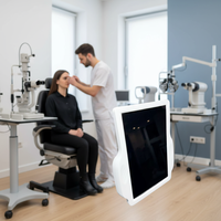 Dispositif de positionnement numérique des lentilles DG800 PRO Al pour l'alignement optique central et le façonnage des lentilles dans les laboratoires d'optométrie
