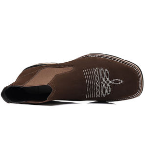 Botas Chelsea para Todas las Temporadas, Tejido de Alta Calidad, Parte Superior de PU, Estilo Clásico, Impermeables, Elegantes y de Lujo, Botas de Tobillo para Hombre - Product Image 6