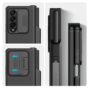 NILLKIN เคสกันกระแทกสำหรับ Samsung Galaxy Z <span class=keywords><strong>Fold</strong></span> <span class=keywords><strong>4</strong></span>พร้อมที่ใส่ปากกา <span class=keywords><strong>S</strong></span> และกรอบป้องกันการตกสำหรับ Z <span class=keywords><strong>Fold</strong></span> <span class=keywords><strong>4</strong></span> - Product Image 4