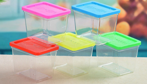 Mini petites méduses tasse transparente Pour Animaux de compagnie boîte à insectes poisson rouge tortue réservoir - Product Image 2