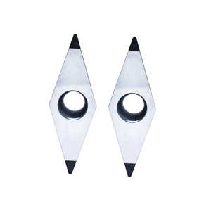 Jeekvisen VCGW1604 CBN Inserto de carburo PVD/CVD Herramienta de corte de torneado recubierto para acero de madera para máquina de torno Modelo SNMG OEM compatible - Product Image 2