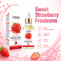 Huile Yoni Entièrement Naturelle pour Femmes OEM OBM, Hydratant Intime Essentiel à Marque Privée avec Plusieurs Saveurs, Soin Féminin Équilibré au pH