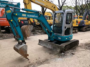 Mini-excavatrice sur chenilles d'occasion d'origine chinoise SWE35U SWE90U avec moteur et pompe à composants importés, en vente à prix réduit - Product Image 2