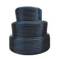 Tuyau d'irrigation Haisha Factory 20 mm en PE haute densité, haute pression, durable, anti-UV, non toxique, PN16, norme ISO4427, 200 m/rouleau