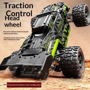 Voiture de course télécommandée électrique sans balais professionnelle RC, jouet pour garçon, voiture tout-terrain, nouvelle 2025, quatre roues motrices, escalade - Product Image 4