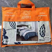 Ensemble De Draps De Lit 4 Pièces Jimmy Brand Drap Plat Et Taies D'oreiller 2 Draps Plats Et 2 Taies D'oreiller