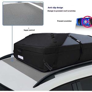 Portaequipajes de Techo para Automóvil Impermeable Personalizado, Bolsa de Carga Plegable Multifuncional de PVC, Portaequipajes de Techo para Viajes al Aire Libre - Product Image 4