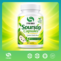 Capsules de Corossol Naturel, Complément Alimentaire Botanique, Capsules de Corossol Marque Privée, Usine OEM