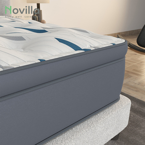 Les fabricants de Foshan meilleure utilisation hospitalière <span class=keywords><strong>queen</strong></span>/king size pack en rouleau matelas en mousse à mémoire de forme poche ressort hélicoïdal chambre moderne - Product Image 2