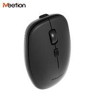 Souris optique sans fil silencieuse Anywhere1 - Récepteur USB et câble Type-C rechargeable, double mode 2.4G pour ordinateur portable/bureau