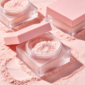Polvo Fijador Suelto Rosa de Marca Privada, Maquillaje Facial Mate con Control de Grasa, Fabricante - Product Image 3