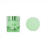 Pots cosmétiques vides en plastique pour le visage, 110 ml (3,6 oz), violet, matériaux recyclés, pour crème visage, luxe moderne, certifiés ISO9001