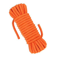 Corde de sécurité tressée haute résistance pour la randonnée en extérieur, 8 mm, 9 mm, 10 mm, 12 mm, corde statique pour l'escalade en montagne, vente en gros
