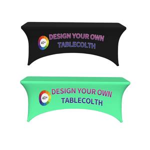 Mantel Elástico Anular de Diseño Variado para Mesa, con Cinturón Elástico para una Fijación Segura en las Cuatro Esquinas que Reduce los Problemas de Deslizamiento - Product Image 1