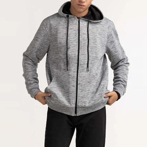 Nouveaux arrivages : sweats à capuche zippés pour hommes, confortables, entièrement personnalisables, style décontracté idéal pour les occasions décontractées. - Product Image 3