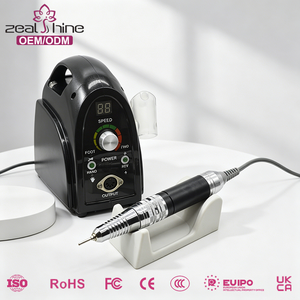 Machine à manucure électrique puissante <span class=keywords><strong>65W</strong></span>, perceuse à ongles, lime à ongles électrique 35000 tr/min, faible bruit, <span class=keywords><strong>ponceuse</strong></span> à ongles pour les fournitures d'onglerie en gel - Product Image 1