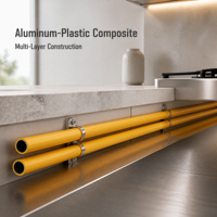 Tuyau flexible composite multicouche PEX AL PEX haute pression pour gaz naturel, moulé
