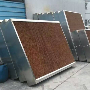 Panel de enfriamiento evaporativo para aves de corral, con celulosa de panal húmeda y ventilación indirecta - Product Image 1