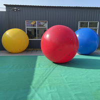 Ballons gonflables publicitaires de fabricants d'origine, grands ballons flottants, ballons d'exposition, rouge, bleu, jaune