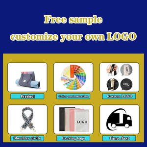 Logo tùy chỉnh in khả năng hiển thị cao Túi Yoga công suất lớn bông vải Yoga phòng tập thể dục Tote Túi cho phụ nữ - Product Image 6