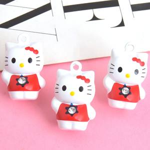 Accessoires de dessins animés multiples jingle cat hellokitty cartoon bell pendentif clé pendentif pet bell - Product Image 4