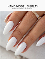 Gel UV professionnel de haute qualité sans HEMA ni TPO, à séchage rapide, pour ongles, en bouteille, fournisseur d'onglerie, marque privée OEM/ODM