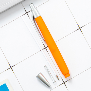 JH Hàng Tồn Kho Từ Nhà Máy Bút Khách Sạn Khuyến Mại Bút Bi Nhựa Cao Su Vỏ Mềm Có Logo Tùy Chỉnh - Product Image 5