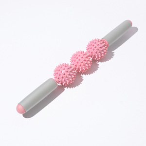 Thorn Ball Masaje Stick Relajación muscular Maza de plástico Pierna delgada Rodillo Stick Yoga Fitness Ejercicio Gear Hedgehog Ball - Product Image 5